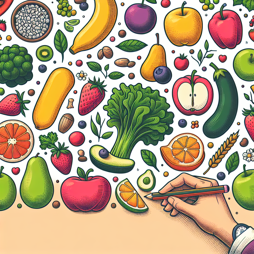 Ide Desain Poster Makanan Sehat yang Mudah Digambar untuk Semua Usia