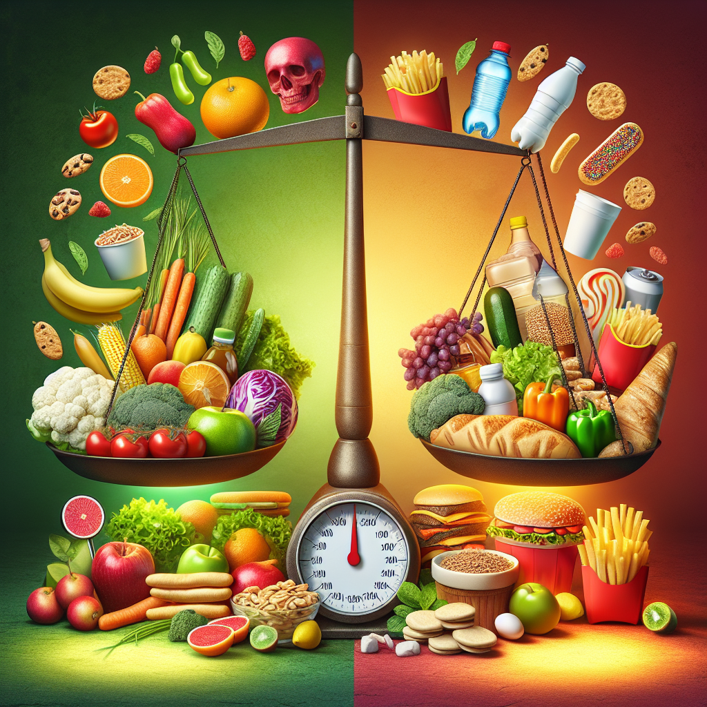 Makanan Sehat vs Tidak Sehat: Pilihan yang Mempengaruhi Kesehatan Anda