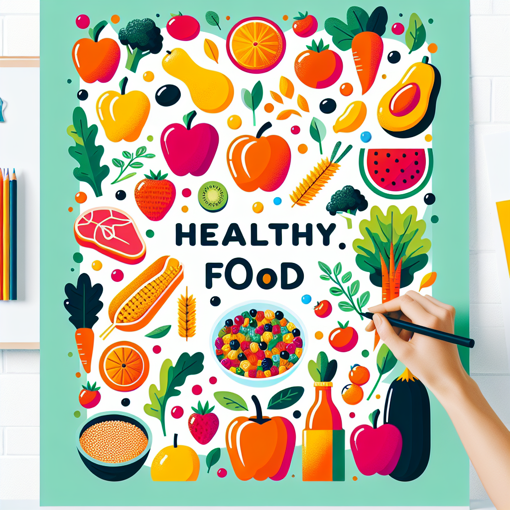 Inspirasi Poster Makanan Sehat yang Menarik untuk Edukasi Gizi