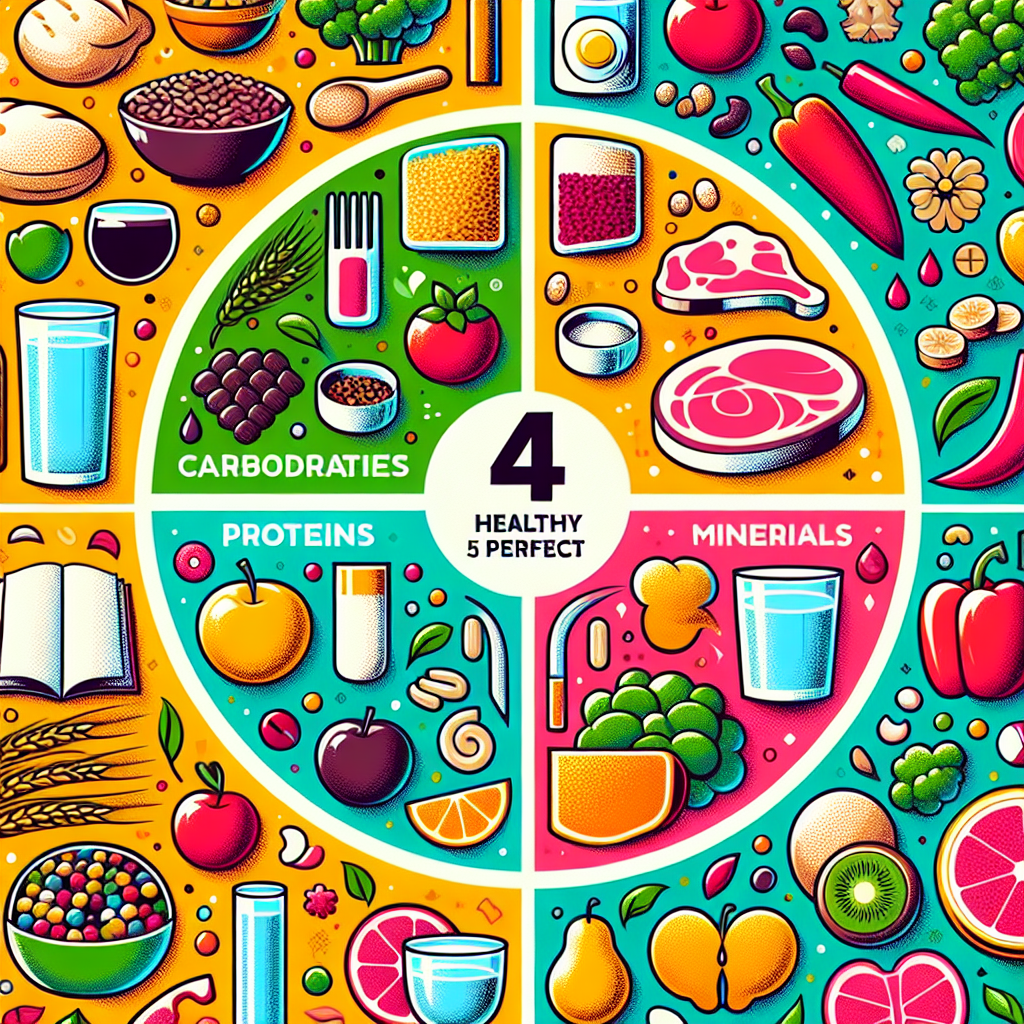 Mewarnai Sketsa Poster Makanan Sehat Bergizi 4 Sehat 5 Sempurna