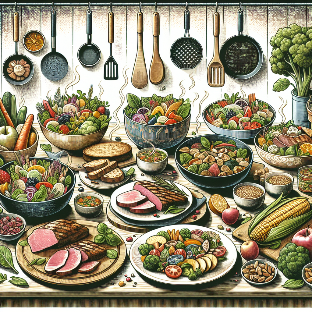 10 Contoh Menu Makanan Sehat yang Mudah Dibuat di Rumah